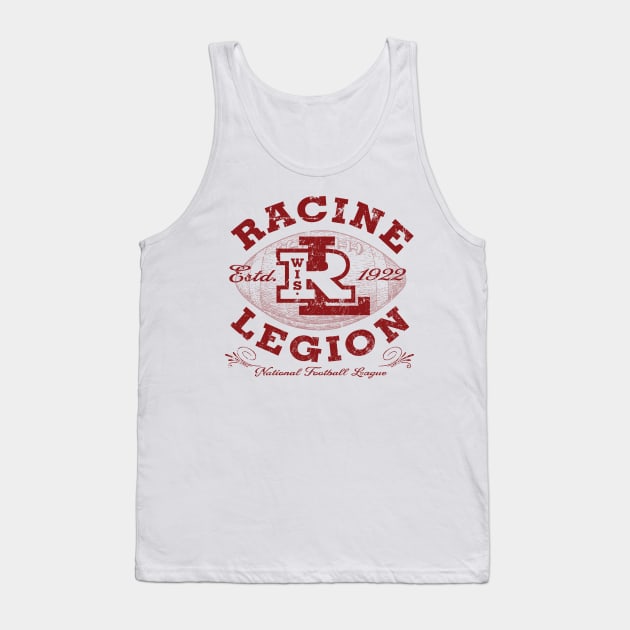 Racine Legion Football Tank Top by MindsparkCreative